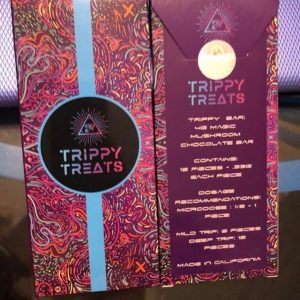 Buy Trippy Treats Mushroom Chocolate Bars 4g