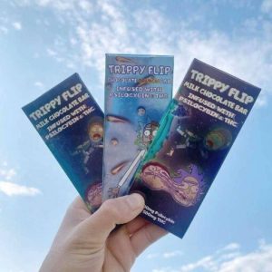 Trippy Flip Chocolate Bar ( Rick and Morty Chocolate Bar )
