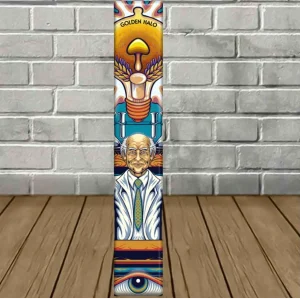 Golden Halo Magic Mushroom Spore Syringe