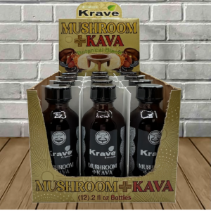 Krave Botanicals Mushroom + Kava Extract Shot 2oz