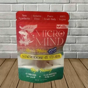Micro Mind High Potency Macrodose Mushroom Gummies 5ct