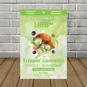 Urb Trippin Gummies Exotics | Mushrooms 8000mg