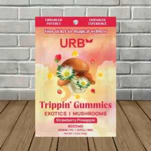 Urb Trippin Gummies Exotics | Mushrooms 8000mg