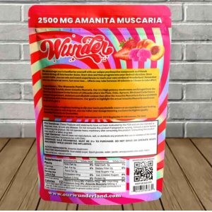 Wunder Amanita Muscaria Mushroom Gummies 2500mg