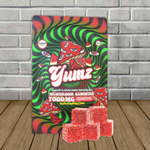 Yumz Lab Amanita Muscaria Mushroom Gummies 7000mg